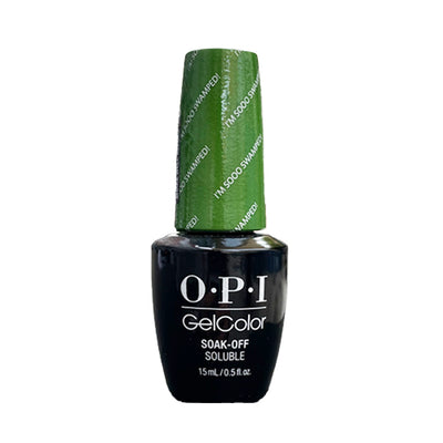 OPI GEL *OLD BOTTLE*- DISCONTINUED I'm Sooo Swamped! GC N60