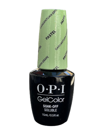 OPI GEL *OLD BOTTLE*- DISCONTINUED Gargantuan Green Grape (PASTEL) GC 103