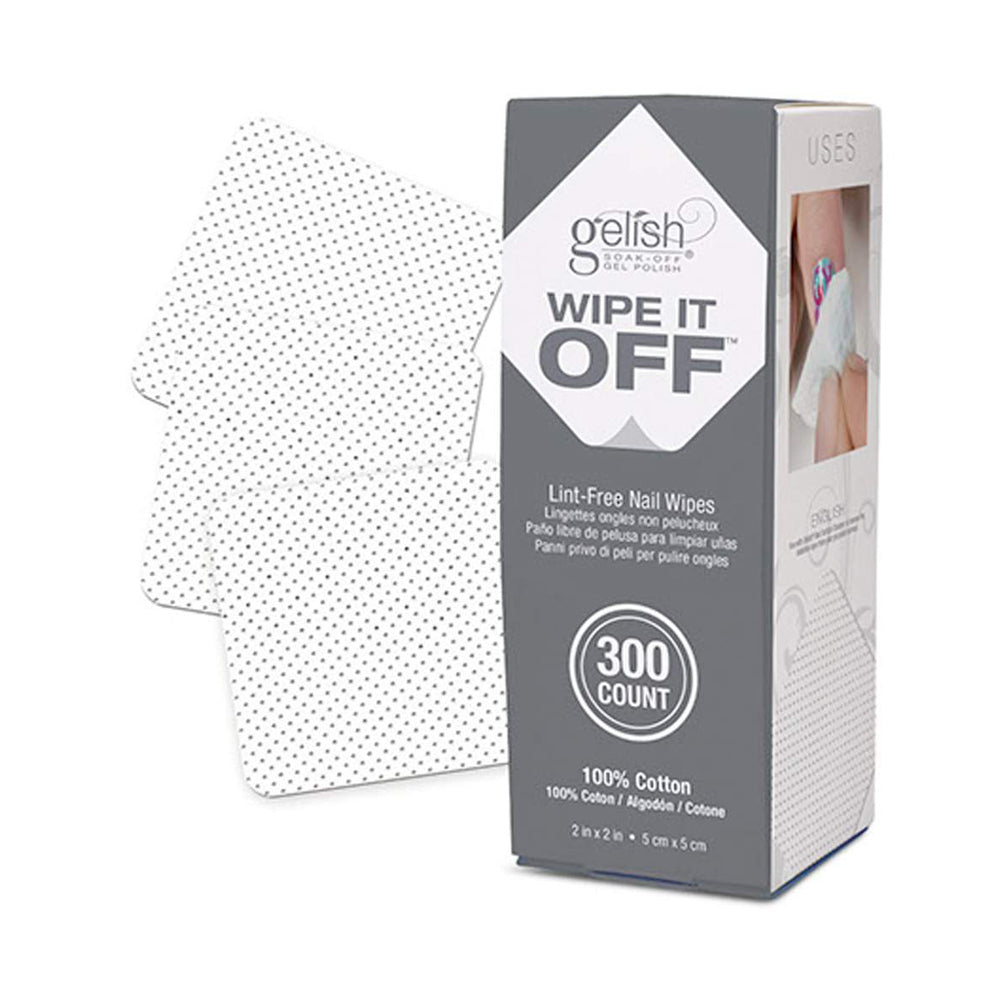 GELISH - Wipe It Off Lint-Free Nail Wipes 300 ct