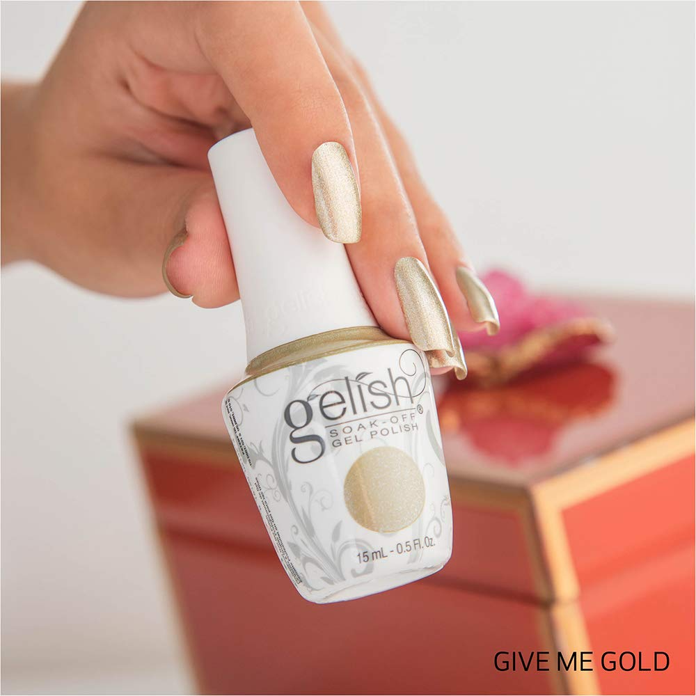 GELISH Soak-Off Gel Polish - Give Me Gold 0.5oz.