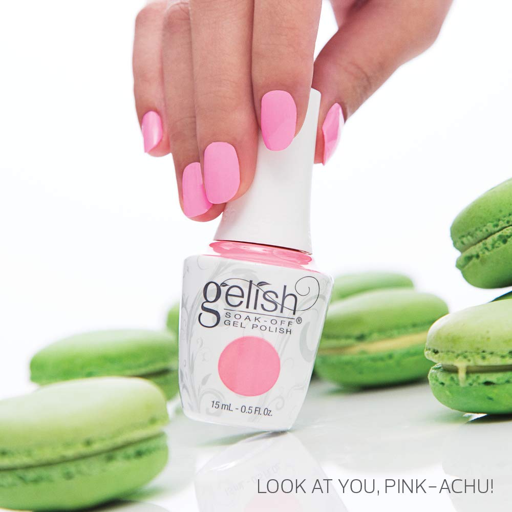 GELISH Soak-Off Gel Polish - Look At You, Pink-Achu! 0.5oz.
