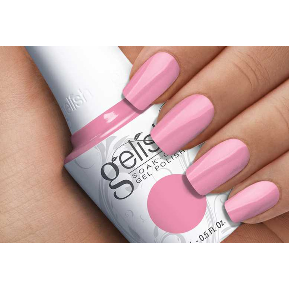 GELISH Soak-Off Gel Polish - Make You Blink Pink 0.5oz.