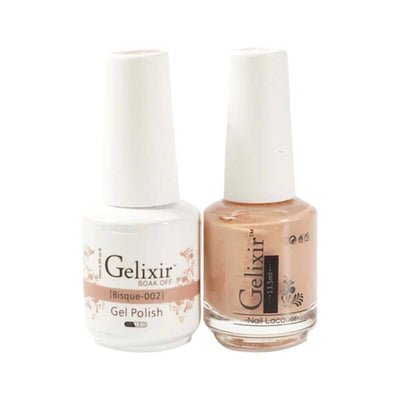 GELIXIR / Gel Nail Polish Matching Duo - 002 Bisque