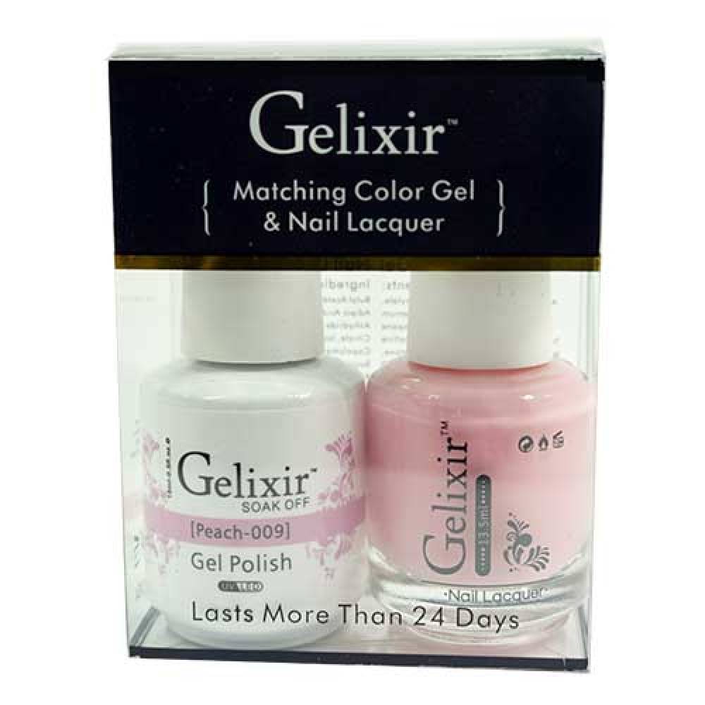 GELIXIR / Gel Nail Polish Matching Duo - 009 Peach
