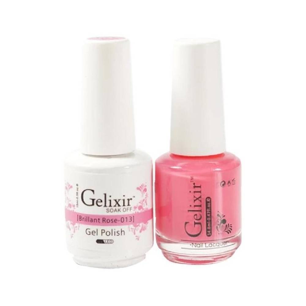 GELIXIR / Gel Nail Polish Matching Duo - 013 Brillant Rose