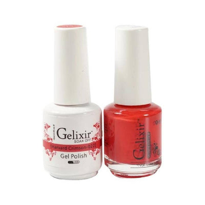 GELIXIR / Gel Nail Polish Matching Duo - 022 Harvard Crimson