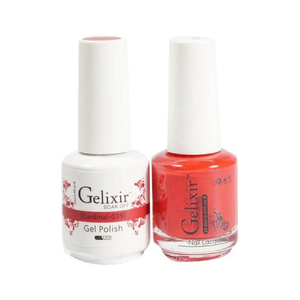 GELIXIR / Gel Nail Polish Matching Duo - 039 Cardinal