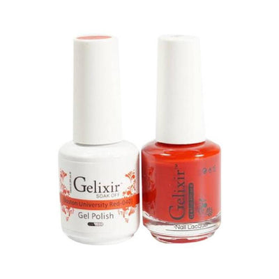 GELIXIR / Gel Nail Polish Matching Duo - 040 Boston University Red
