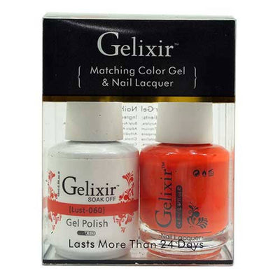 GELIXIR / Gel Nail Polish Matching Duo - 060 Lust