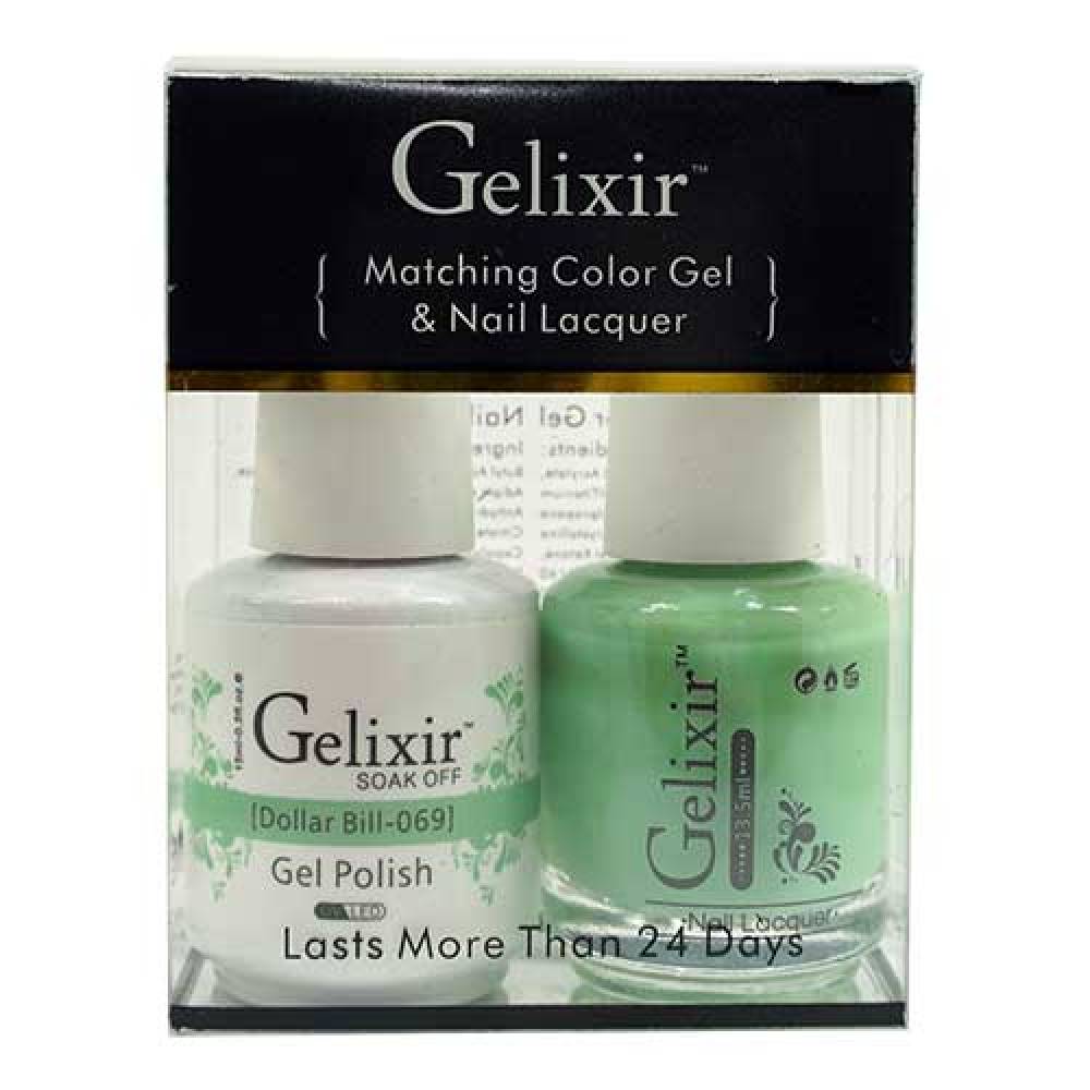 GELIXIR / Gel Nail Polish Matching Duo - 069 Dollar Bill