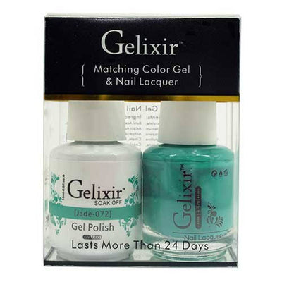 GELIXIR / Gel Nail Polish Matching Duo - 072 Jade