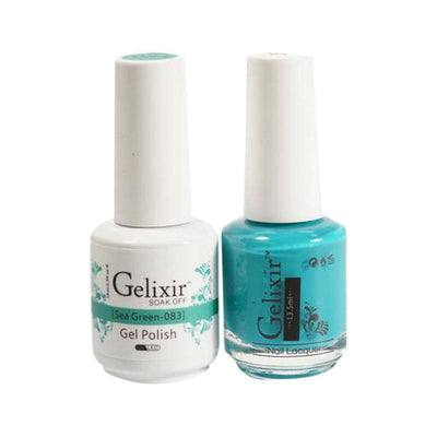 GELIXIR / Gel Nail Polish Matching Duo - 083 Sea Green