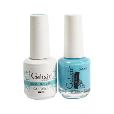 GELIXIR / Gel Nail Polish Matching Duo - 084 Pacific Blue