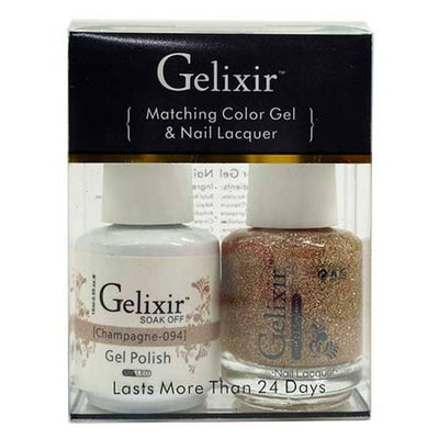 GELIXIR / Gel Nail Polish Matching Duo - 094 Champagne