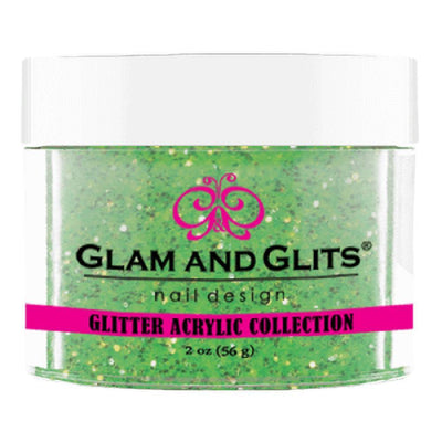 GLAM AND GLITS / Acrylic Powder - Green Jewel 2oz.