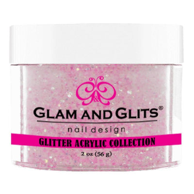 GLAM AND GLITS / Acrylic Powder - Hot Pink Jewel 2oz.