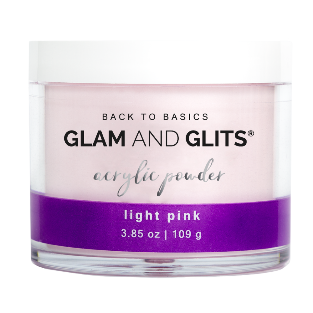 GLAM AND GLITS / Acrylic Powder - Light Pink 3.85oz.