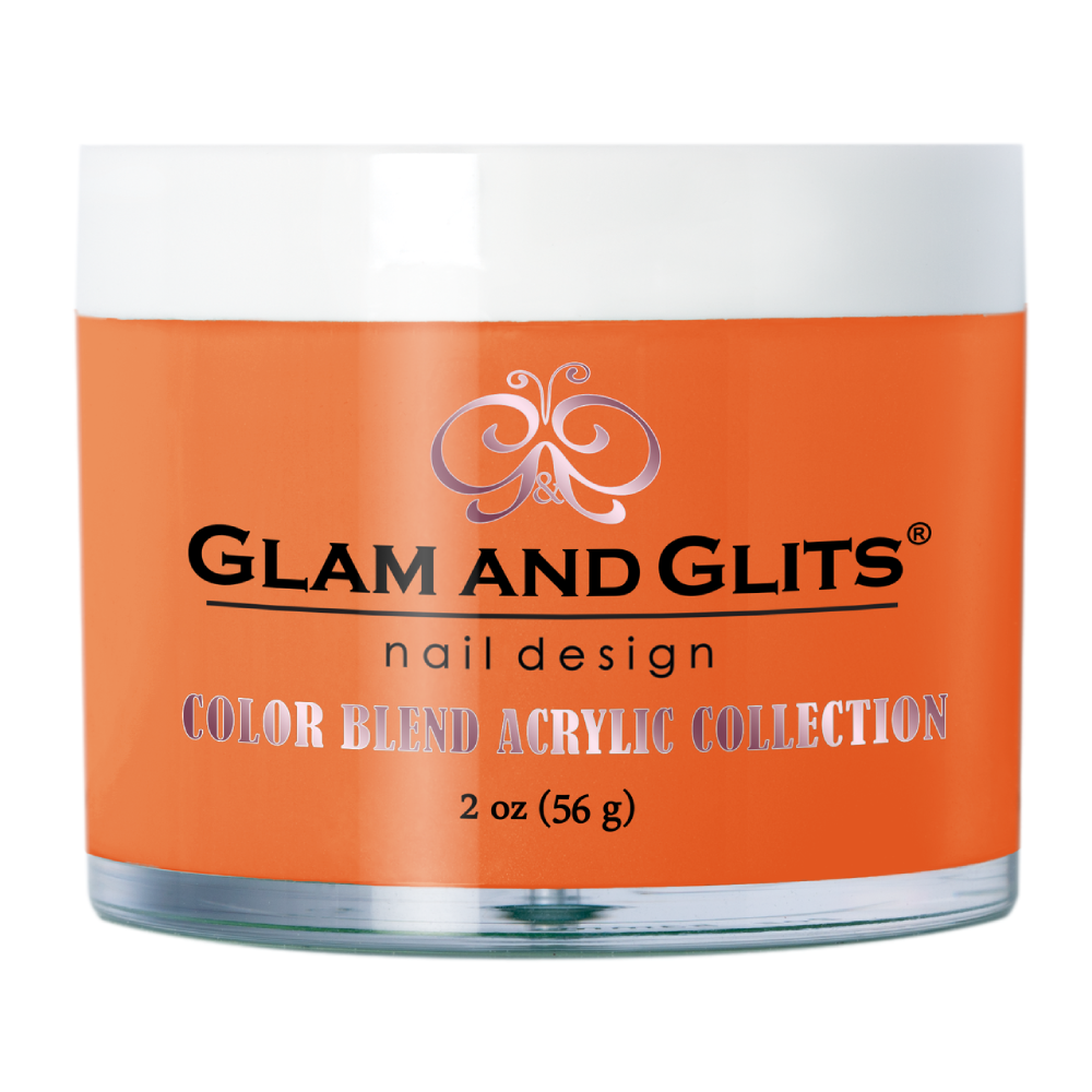 GLAM AND GLITS / Acrylic Powder - Mango Tango 2oz.
