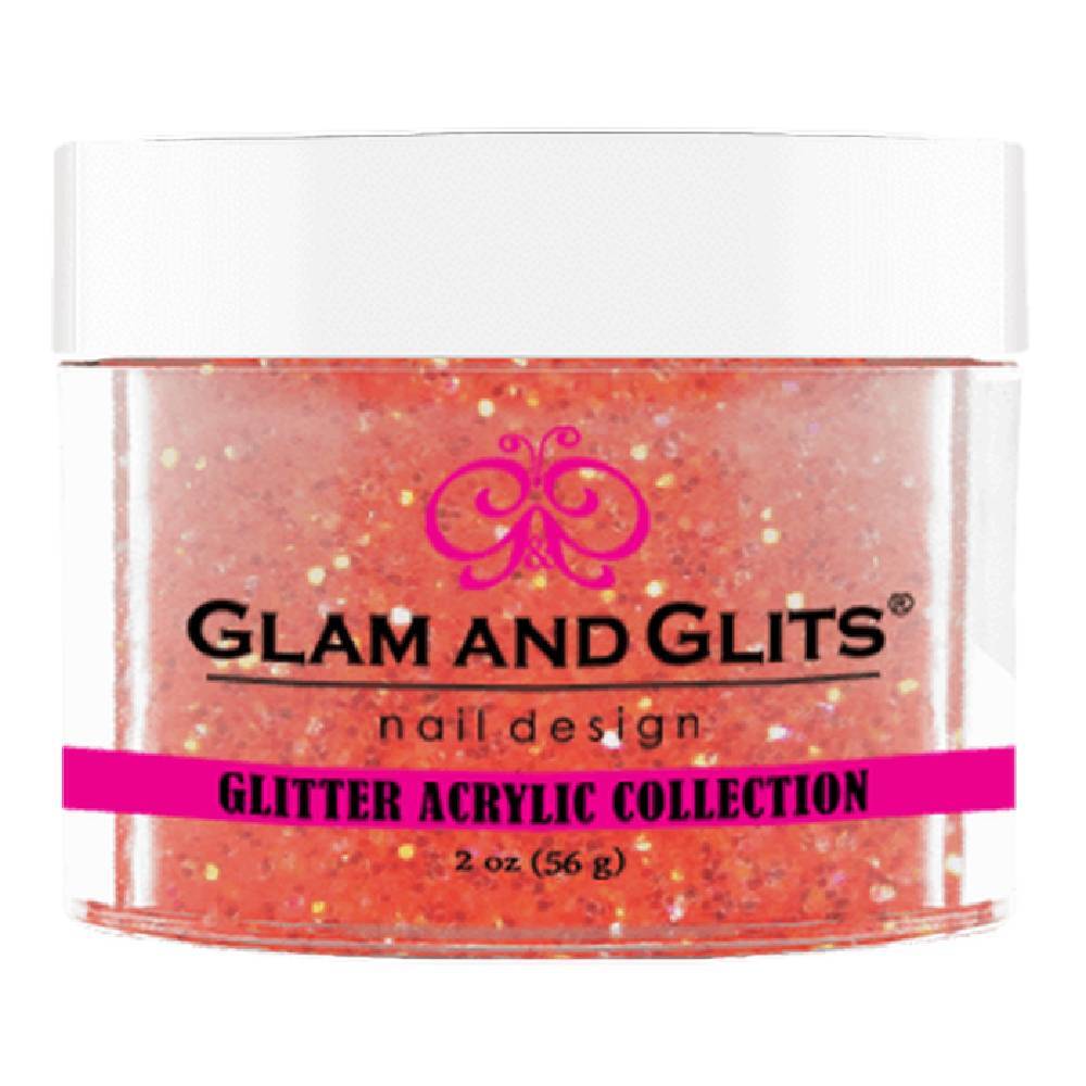 GLAM AND GLITS / Acrylic Powder - Pink Crystal 2oz.