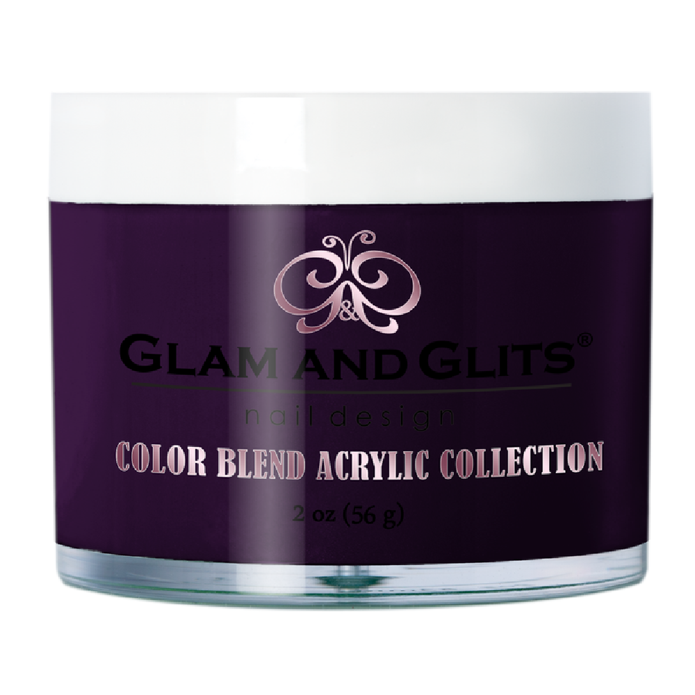 GLAM AND GLITS / Acrylic Powder - Pinot Noir 2oz.
