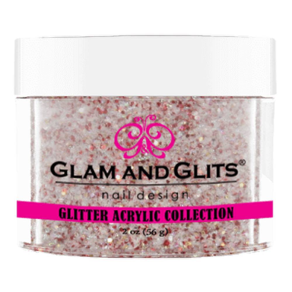 GLAM AND GLITS Acrylic Powder - Red Jewel 2oz.