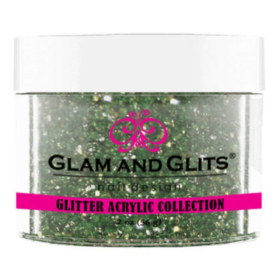 GLAM AND GLITS / Acrylic Powder - Sea Green 2oz.