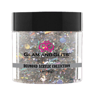 GLAM AND GLITS / Acrylic Powder - Sterling Silver 1oz.