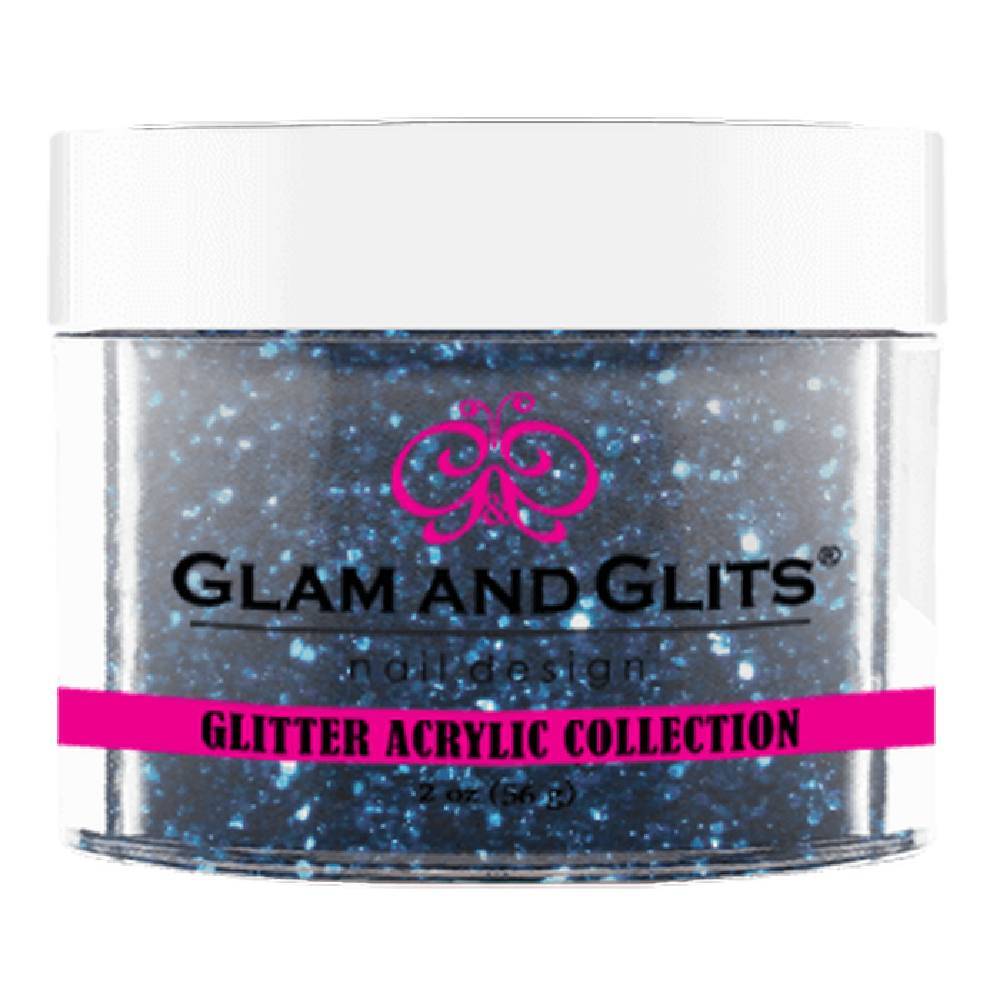 GLAM AND GLITS / Acrylic Powder - Western Blue 2oz.