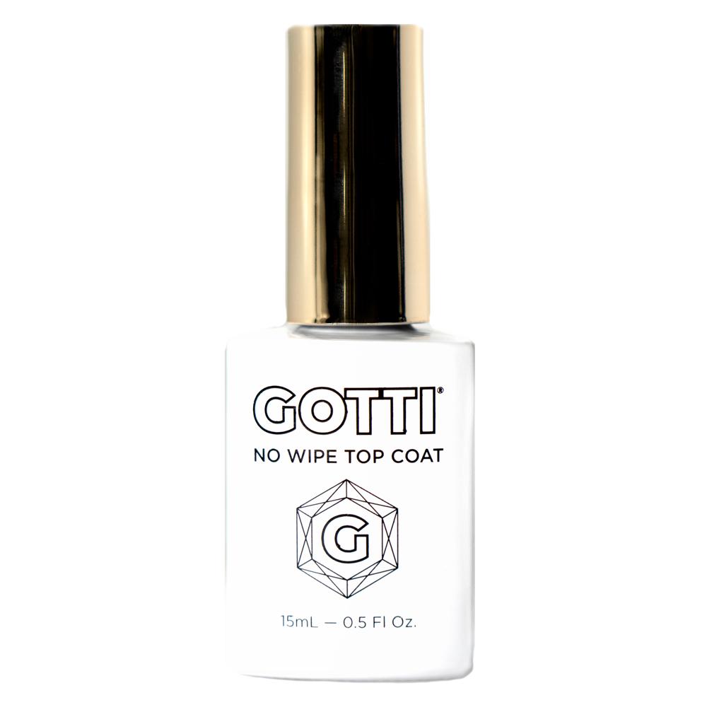 GOTTI - No Wipe Gel Top Coat 15mL - 0.5 Fl Oz.
