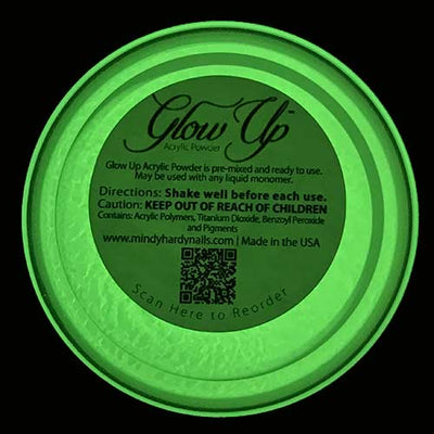 MINDY HARDY Glow Up Acrylic Powder - Green