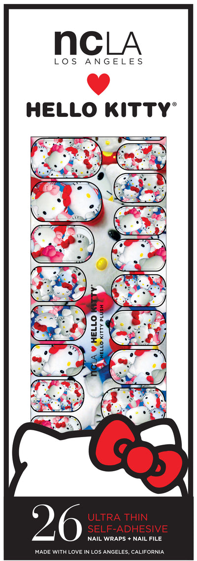 NCLA Hello Kitty Nail Wraps - Plush