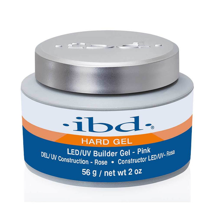 IBD Hard Gel - LED/UV Builder Gel - Pink