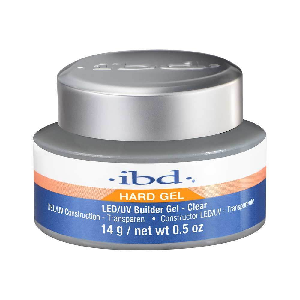 IBD Hard Gel - LED/UV Builder Gel - Clear
