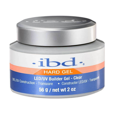IBD Hard Gel - LED/UV Builder Gel - Clear