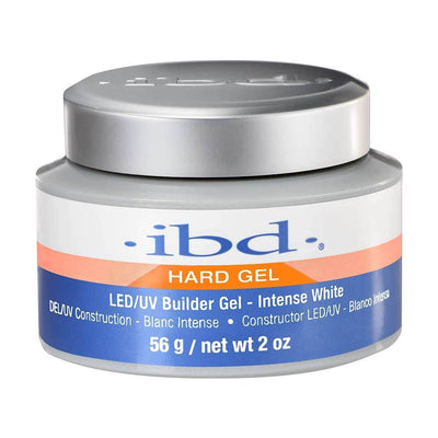 IBD Hard Gel - LED/UV Builder Gel - Intense White