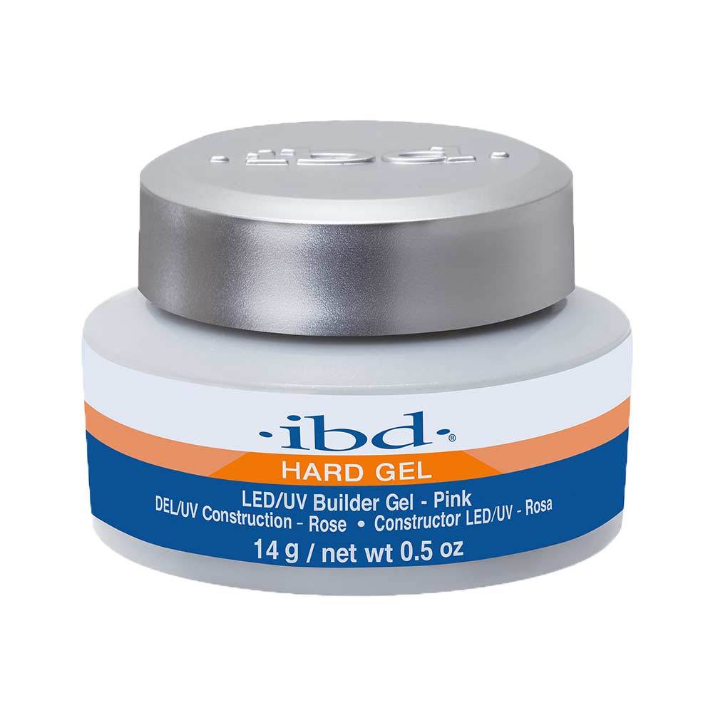 IBD Hard Gel - LED/UV Builder Gel - Pink