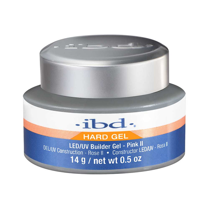 IBD Hard Gel - LED/UV Builder Gel - Pink II