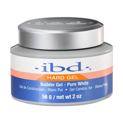 IBD Hard Gel - UV Builder Gel - Pure White
