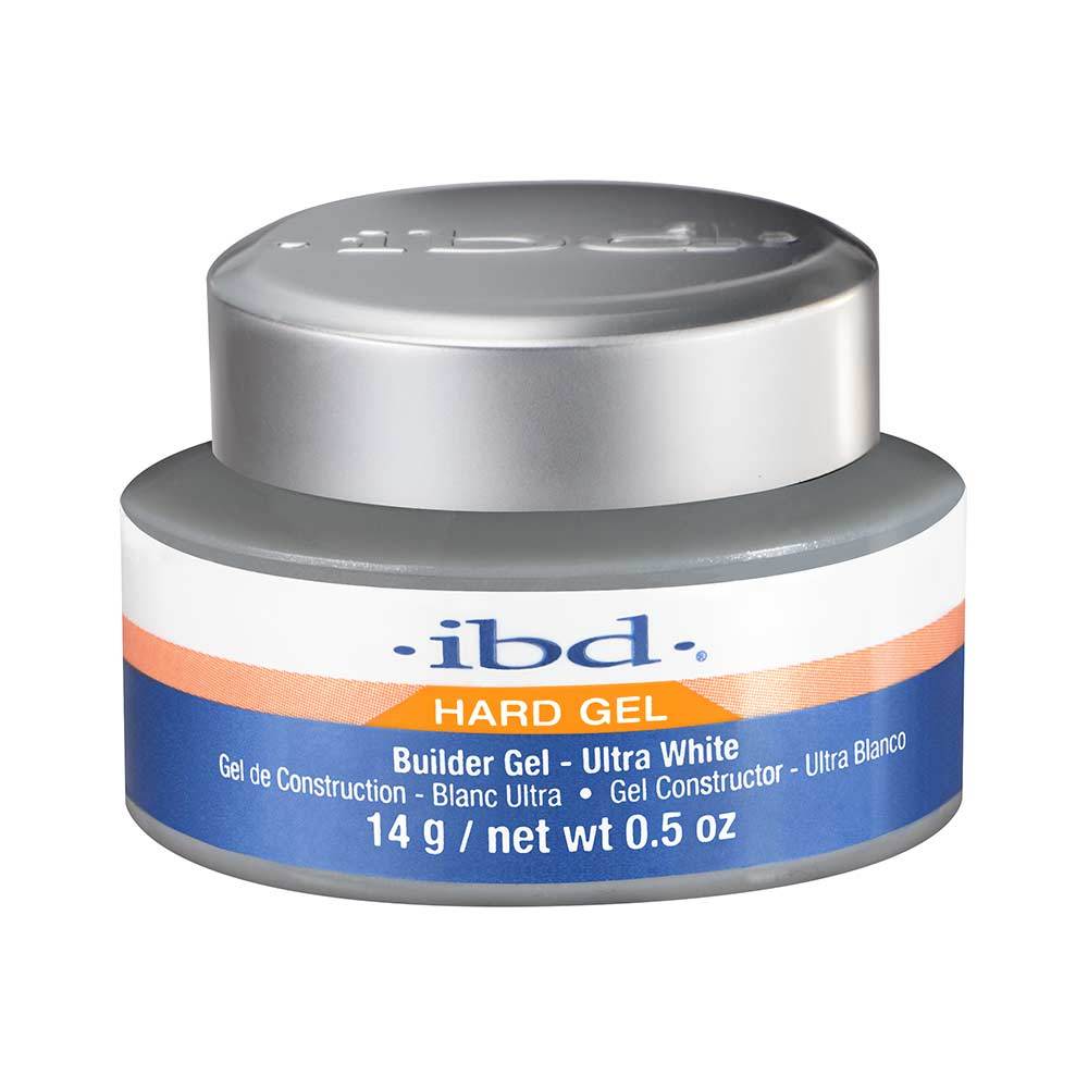 IBD Hard Gel - UV Builder Gel - Ultra White