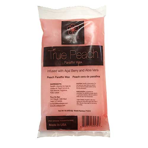 FLEUR DE SPA Paraffin Wax - True Peach Bag