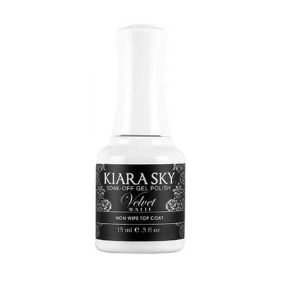 KIARA SKY / Soak-off Gel Polish - Velvet Matte Non Wipe Top Coat