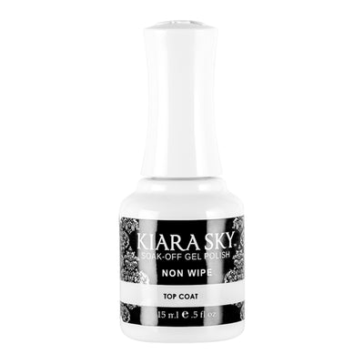 KIARA SKY - Soak Off Gel NON-WIPE Top Coat .5 FL OZ