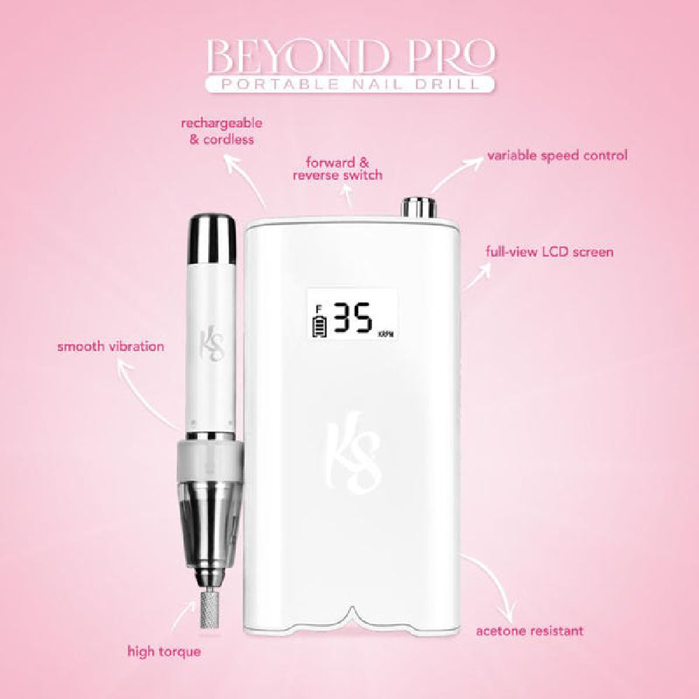 KIARA SKY - Beyond Pro Portable Nail Drill - Pink Color