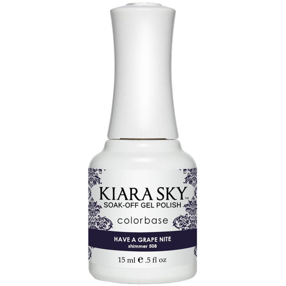 KIARA SKY / Gel Polish - Have A Grape Nite G508