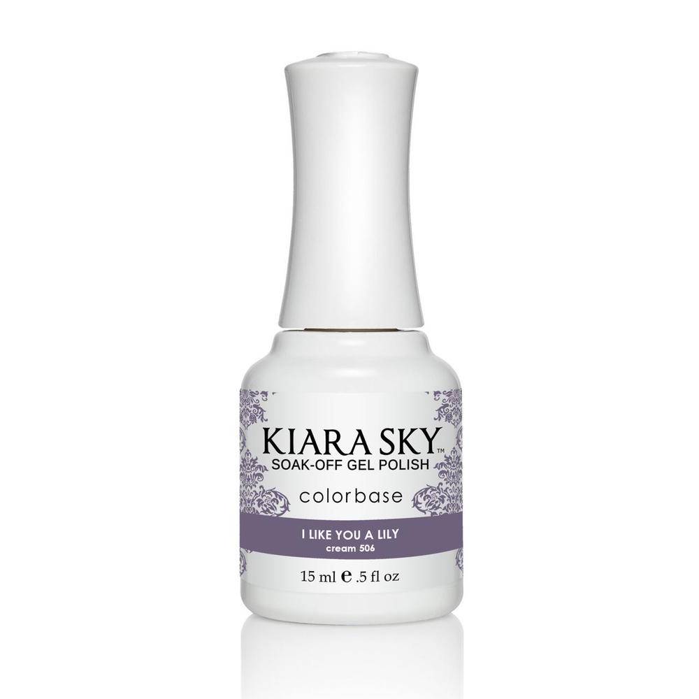 KIARA SKY / Gel Polish - I Like You A Lily G506