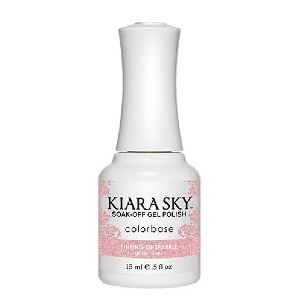 KIARA SKY / Gel Polish - Pinking Of Sparkle G496