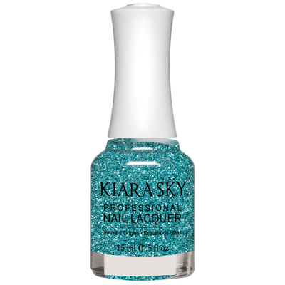 KIARA SKY / Lacquer Nail Polish - Cosmic Blue N5075 15ml.