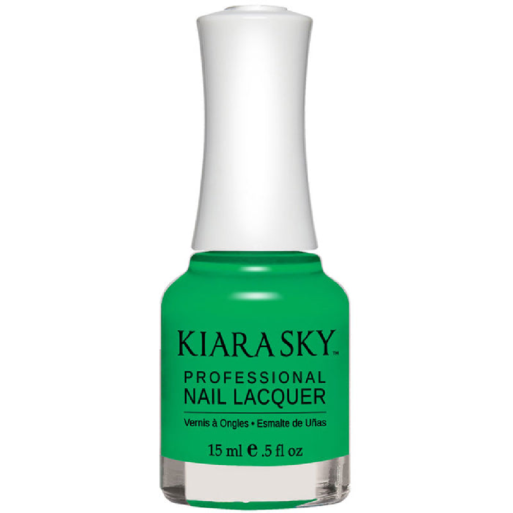 KIARA SKY / Lacquer Nail Polish - Green With Envy N448 15ml.
