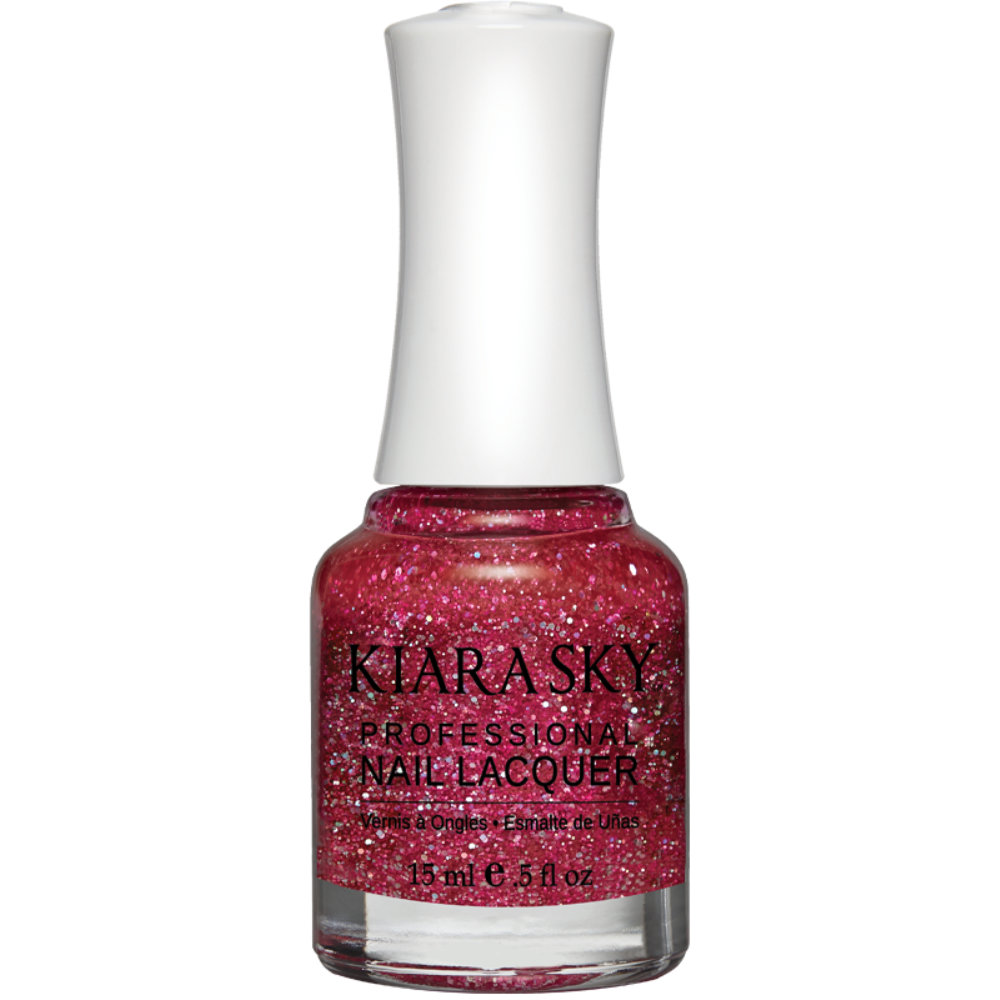 KIARA SKY / Lacquer Nail Polish - Strawberry Daiquiri N522 15ml.