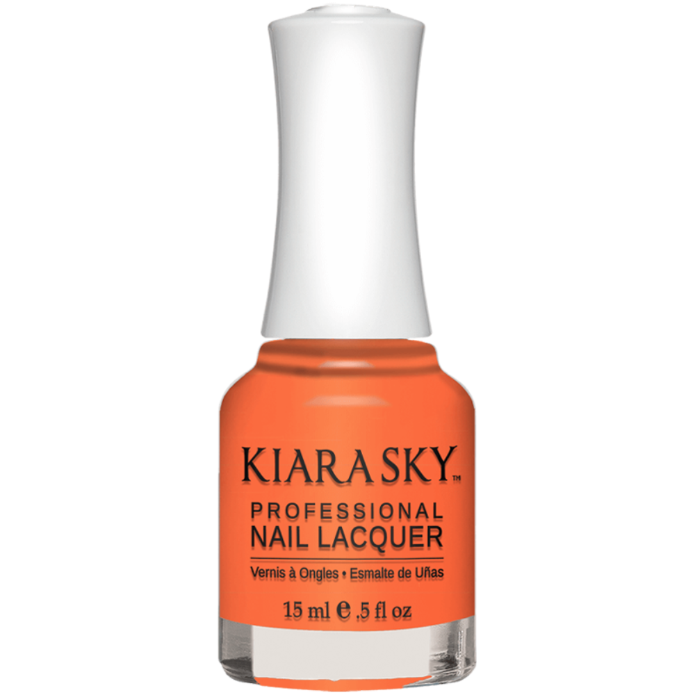 KIARA SKY / Lacquer Nail Polish - Twizzly Tangerine N542 15ml.
